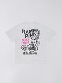 Grijs t-shirt met backprint ramen pink