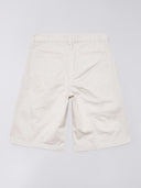 Lichtgrijze wide fit bermuda adams