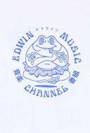 T-shirt met backprint music channel