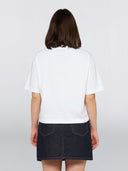Wit t-shirt w' laid-back league