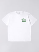 Wit t-shirt met opdruk Kamera