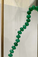 Gemstone ketting fel groen