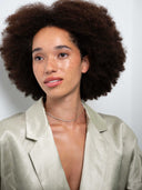 Fijne choker met strass