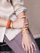 Armband met ronde bedel