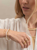 Armband met zoetwaterparels