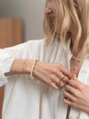 Armband met zoetwaterparels