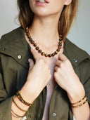 Armband met rechthoek schakels