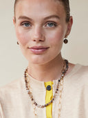 Fijne gemstone ketting agaat-mêlée