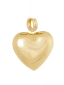 Gouden bedel "hart" large