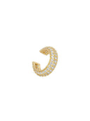 Gouden strass earcuff