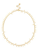 Fijne ketting met gouden details