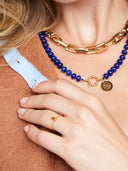 Grove ovale schakelketting