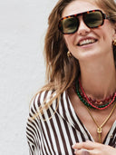 Lange snake ketting met knoop