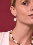 Ocean shell oorbellen