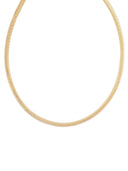 Platte snake ketting XL
