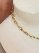 Vergulde fantasie ketting