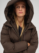 Donkergroene puffer jacket lyndon