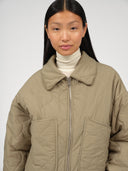 Groene bomber jacket linda