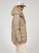 Lichtgroene puffer jacket lyndon