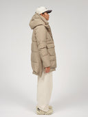 Lichtgroene puffer jacket lyndon