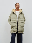 Lichtgroene puffer jas lyndon
