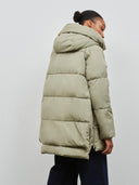 Lichtgroene puffer jas lyndon