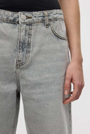 Lichtgrijze dank long shorts