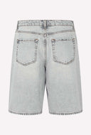 Lichtgrijze dank long shorts