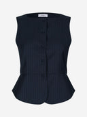 Donkerblauw gilet fresno