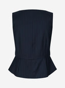 Donkerblauw gilet fresno