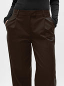 Donkerbruine pantalon beta