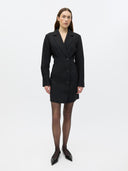 Zwarte blazer jurk enaugustine