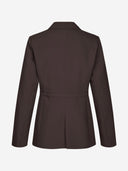 Donkerbruine austion blazer