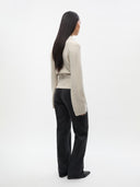 Beige polo knit englacia