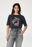 Antraciet t-shirt fay rabbit