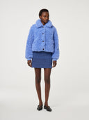 Blauwe jacket bobby jacket