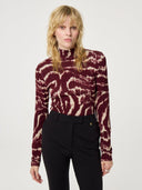 Bordeaux turtleneck quinty
