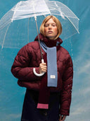 Bordeauxrode pufferjas prisca puffer
