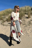 Kimono met flower dessin giselle
