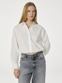 Off-white blouse flore