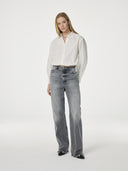 Off-white blouse flore