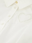 Off-white blouse flore