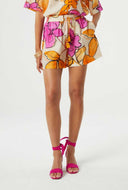 Short met bloemen boy shorts