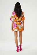 Short met bloemen boy shorts