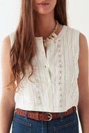 Off-white blouse Francesca