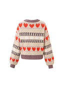 Gebreid vest alucite