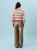 Gebreid vest alucite