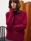 Bordeauxrode trui pull figaro