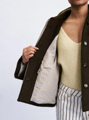 Korte oversized jas pembroke