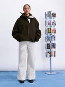 Korte oversized jas pembroke